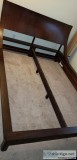 Bed frame and dresser set