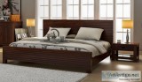 Huge discount on wooden king size cots online in India  Wooden S