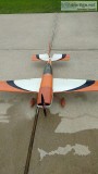 Balsa wood RC electric plane &ntildeew