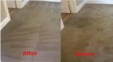 Commercial carpet steam cleaning service