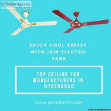 ISO Standards Electrical Ceiling Fans in Hyderabad