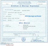 APOSTILLED U.S. MARRIAGE CERTIFICATE ITALIAN TRANSLATIONS