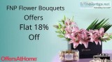 Flat 18% Off On Flower Bouquets At FNP Singapore