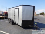 7 X 14 ENCLOSED TRAILER 2020 BLACKOUT