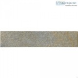 Milan Grigia Bull Nose 3X18 Glazed  Porcelain Tile - Tilesbay.co