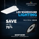 Light up Your Warehouse by Using LED Warehouse Lighting Fixtures