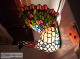 Tiffany bird lamp