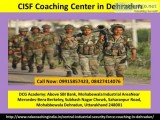 CISF Coaching Classes in Dehradun