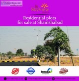 Developed plots for sale at Kothur