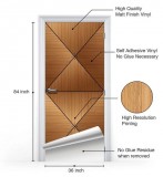 Modern Wood Wallpaper  DoorTouch