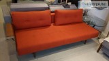 Paprika Fabric Sofa Bed  convertible sofa bed  Sleeper  Pocket C