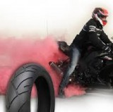 Brand New Shinko Smoke Bomb Motorcycle Tires