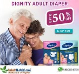 Shop Dignity Adult Diapers Now and SAVE UPTO 50% OFF