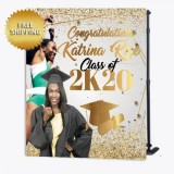 Graduation Photo Booth Backdrop Banner