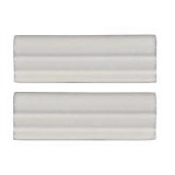 Antique White 2x6 Glossy Crown Molding