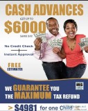 TAX PREPARATION 6000 CASH ADVANCE