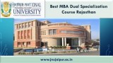 Best MBA Dual Specialization Course Rajasthan