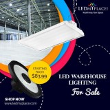 LED High Bay Warehouse Lighting Fixtures From LEDMyplace