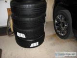 22" ALL SEASON TIRES NEW (4)