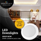 Buy Online LED Downlights From LEDMyplace at Low Price