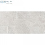 Versailles Terrace White Porcelain Pattern Tile