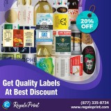 Get Quality Custom Labels at A 20% Discount - RegaloPrint