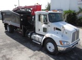 2009 Kenworth T370 Hybrid Grapple Truck Stock 252459