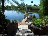 Luxury lakefront with pantoon boat and a mile of golf course all