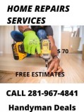 Handyman  Home Repairs  Furniture Assembly