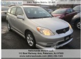 2003 Toyota Matrix XR 4dr Wagon 3495  Miles121944