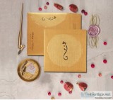 Traditional ganesha wedding cards