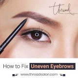 How to Fix Uneven Eyebrows