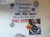 Christopher Metcalfe Creations and Roll the Dice Bicycles will s