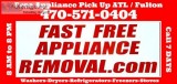 Fast Free Appliance Removal