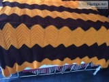 Handknitted afghans