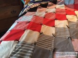 Handmade patchwork quilt