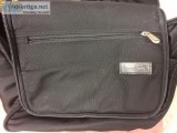 Black Nylon Satchel