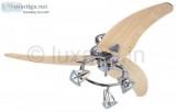 Luxaire Wooden Ceiling fan