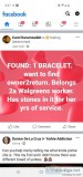 women bracelet found