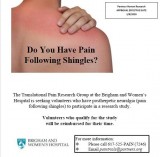 Do You Have Pain Following Shingles