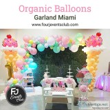 Organic Balloons Garland Miami