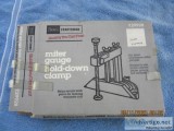 Miter hold down clamp