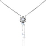 MOONSTONE NECKLACE-COSMOS