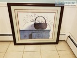 Large Amish Basket Print