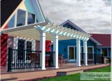 Pergola kits & parts in 3 colors