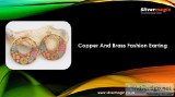 Copper And Brass Fashion Earring