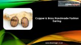 Copper and Brass Handmade Fashion Earring