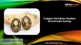 Copper And Brass Fashion Handmade Earring