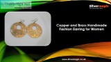 Copper and Brass Handmade Fashion Earring for Women