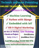 J2ME trainings in coimbatore Online Internship Training  Techvol